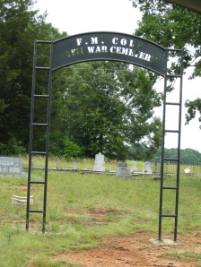 F.M. Cole Civil War Cemetary - Hartwell, GA
